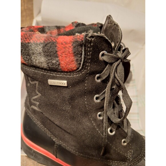 Cougar Suede Waterproof Canada Totem Duck Toe‎ Boots Womens 7 - Picture 7 of 9